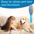 ezclean 2 Pack Lint Brush for Clothes, Couch, Furniture Reusable & Double Sided Pet Hair Remover Brush, Cleaner for Dog Cat Hair, Magic Velvet Lin...