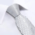 DiBanGu Mens Sequin Skinny Tie and Pocket Square Set,Shiny Solid Satin Slim Necktie for Party Wedding...