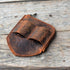 JJNUSA Genuine Leather Minimalist Wallet for Men Slim EDC Wallets with EDC Pocket Wallet, Cash Organizer, Card Holder Flower Brown...