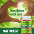 NATURELO Magnesium Citrate Gummies - for Calm & Relaxation Support, Natural Berry Magnesium Gummies, 60 Vegetarian Gummies...