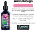 Brightwell Aquatics AminOmega - Amino & Omega - 3/6 HUFA Supplement for All Marine Fish & Reef Aquariums 60-ml...