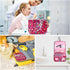 Kids Hanging Toiletry Bag for Girls, Travel Toiletry Bag for Little Young Girls Cosmetic Makeup Waterproof Wash Bag Toddler Traveling Toiletries, ...
