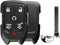 KeylessOption Keyless Entry Remote Key Fob Case Shell Button Pad Outer Cover Housing for Chevy GMC HYQ1AA...