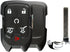 KeylessOption Keyless Entry Remote Key Fob Case Shell Button Pad Outer Cover Housing for Chevy GMC HYQ1AA...