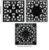 Silicone Trivets for Hot Dishes, Pots & Pans, Square Hot Pads for Kitchen, Flexible Silicone Pot Holders for Table, Non-Slip Heat Resistant Trivet...