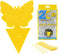 Yellow Sticky Fly Traps (25 Pack) for Gnat Whitefly Fungus Gnat Aphid Small Insects - Houseplant Disposable Glue Trappers - Bug Catcher - Butterfl...
