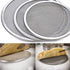 Pizza Screen, 3PCS Aluminum Alloy Seamless Pizza Screen Non Stick Mesh Net Baking Tray Cookware Kitchen Tool For Oven, BBQ 10 inch and 12 inch,14 ...