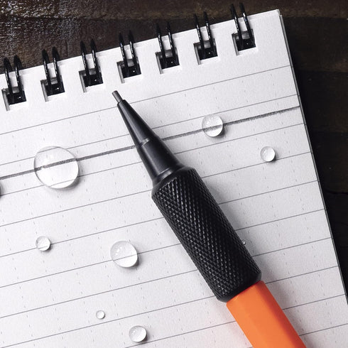 Rite in the Rain Weatherproof Mechanical Pencil, Orange Barrel, 1.3mm Black Lead (No. OR13)...