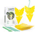 Trappify Sticky Gnat Traps for House Indoor - Yellow Fruit Fly Traps for Indoors|Outdoor Plants | Insect Catcher for White Flies, Mosquitos, Fungu...