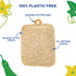 All Natural Loofah Kitchen Sponge (4 Pack) - Eco Friendly Sponges - Compostable Sponge - Biodegradable Sponges Kitchen - Natural Sponges for Dishe...