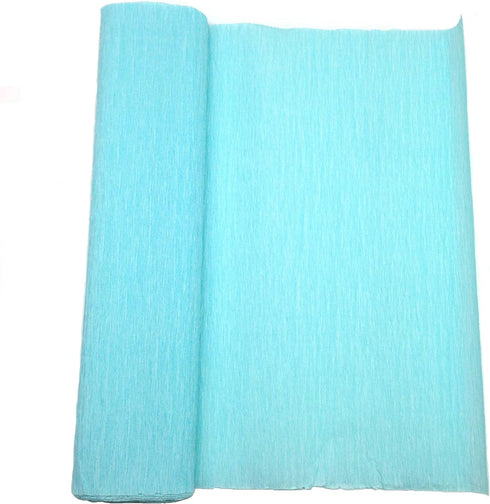 PEPPERLONELY Crepe Paper Rolls - 250 x 25 cm, Light Blue...