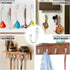 15PCS White Coat Hooks | Robe Hooks | Wall Hooks White | Small Hooks | Coffee Mug Hooks | Wall Hooks White with 30 Pieces Screws for Towel, Key, R...