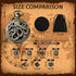 Mini DND Dice Set with Pocket Watch Shell, 7PCS Polyhedral Metal Dice Set Perfect for Dungeons and Dragons Gifts, MTG, Role Playing Board Games Ac...