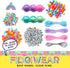 Just My Style Fidgiwear Rainbow D.I.Y. Squish & Pop Jewelry, Create Your Own Fidget Jewelry for Kids, Includes Squishy Charms, Fidget Toys with A ...