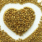 4mm Golden Seed Beads About 1600pcs/110Grams in Bag,6/0 Glass Craft for Making Earrings, Waist Jewelry, DIY Handmade Seed Beads (Golden)...