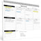 Weekly Planner To Do List Pad - 8.5x11" 52 Sheets Spiral - Desk Notepad with Multiple Sections - Undated Planning Notebook Checklist, Todo Agenda ...