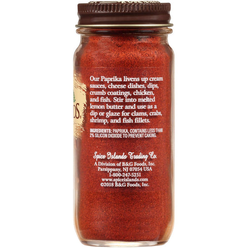 Spice Islands Paprika, 2.1 oz...