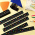 30 Pcs Magnetic Strip Bulletin Board Borders 11.81 x 1.5 Inch Classroom Borders for Bulletin Board Decorations Magnetic Borders for Classroom Whit...