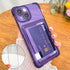 Compatible with iPhone 11 Case, Clear Card Holder Camera Protection Cover for Men Women Girls, Card Slot Designed with Screen Protector for iPhone...