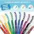 DOODLE HOG Washable Crayons 12 Colors, Kids and Toddler Crayons, Watercolor, Non Toxic, 3 in 1, for Kids Ages 4-8...