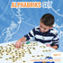 Strictly Briks AlphaBriks, 200 Pieces, 2x2 Alphabet Letter Bricks with Drawstring Bag, Easy to Remove, Fun and Educational Tool, 100% Compatible w...