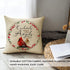 Winter Cardinals Appear When Angels are Near Home Decorative Throw Pillow Cover Red Bird Sign Cushion Case, 18 x 18 Home Decoration Christmas Outs...