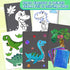 Art & Craft Activity,Foil Fun Dinosaur DIY Art Kits,No Mess Creative Foil Art Kits Set Drawing Game for Kids,Birthday Gifts Crafts Supplies Kits T...