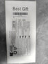 Matte Black Serving Fork, 9.5-inch Stainless Steel Large Serving Fork, Heavy Duty, Satin Finish, Set of 3...
