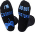 Nucinzua Birthday Gifts For Mens,Do Not Disturb Im Gaming Socks for Men,TeenBoy,Fathers Day Socks Gifts for Dad From Daughter...