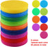 SIQUK 63 Pieces Carpet Markers Hook and Loop Carpet Marker for Classroom, 9 Colors...