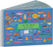 in The Deep Blue Sea Stickers + Coloring Book (500+ Ocean Animal Stickers for Kids & 12 Coloring Pages)- Side by Side Sticker Activity Book - Fun ...