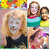 24+1 Pcs Face Paint Sponges Kit, Boyistar Art Work Sponge Body Painting Sponge for Face High Density 8P Half Moon, 8P Oval, 4P Round, 4P Finger Sp...