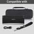 co2CREA Hard Case Replacement for Sony ULT Field 1 Wireless Ultra Portable Bluetooth Compact Speaker (Black Case)...