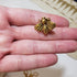Napoleonic Bee Lapel Pin - Small Bumblebee Brooch - Antique Gold Plated...