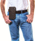Genuine Leather Phone Holster with Belt Clip | Cell Phone Pouch for iPhone and Smartphone | Cell Phone Holsters Holders | Belt Phone Holder | Cell...