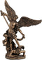 Veronese Design 4 Inch Archangel Saint Michael Slaying Demon Resin Figurine Hand Painted Bronze Finish...