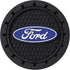 Plasticolor 000651R01 Ford Oval Auto Car Truck SUV Cup Holder Coaster 2-Pack , Blue...