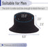 Mr. Pen- Bucket Hat, Black, Men Bucket Hats, Black Bucket Hats for Men, Bucket Hat Men, Fishing Hats for Men, Men's Bucket Hat, Beach Bucket Hat, ...