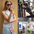 Harryshell Compatible with iPhone 13 Pro Max 6.7 inch 5G 2021 Wallet Case Detachable Magnetic Cover Zipper Cash Pocket Multi Card Slots Holder Wri...