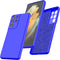 Compatible for Samsung Galaxy S21 Ultra Phone Case,Liquid Silicone Case with Microfiber Lining Anti-Scratch for Samsung S21 Ultra-Blue......