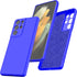 Compatible for Samsung Galaxy S21 Ultra Phone Case,Liquid Silicone Case with Microfiber Lining Anti-Scratch for Samsung S21 Ultra-Blue......