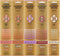 Gonesh Incense Extra Rich Collection Variety Pack, 5 Packs, 20 Sticks Each (Cinnamon, Apple Cider, Frankincense, Black Cherry, Vanilla)...
