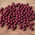 200pcs 8mm Natural Sandalwood Round Beads Gorgeous Craft Handmade Polished Spacer Mala Pray Beads with Elastic Cord for Bracelets DIY Rosary Tasbi...
