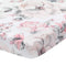 Lambs & Ivy Signature Botanical Baby Watercolor Floral Cotton Crib Sheet- White...