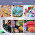 Acrylic Paints Set - 24 Colors Art Painting Kit Supplies for Wood, Canvas, Fabric, Rock, Glass - Non-Toxic Acrylic Paint for Kids, Beginners and A...