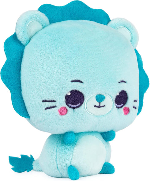 GUND Drops, Roger Roars, Expressive Premium Stuffed Animal Soft Plush Pet, Blue Lion, 6”...