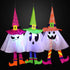 JOYIN 3 Packs 30” Halloween Outdoor Ghost LED Light up Lantern Party Decor for Halloween, Outdoor Decoration, Halloween-Themed Party Decorations...
