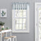 Ellis Curtain Plaza Stripe Tailored Valance, 58" x 15", Blue...