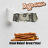 Doggo Gobble Porkhide 5-inch Twist Sticks - 20 Pack...