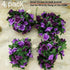 4 Pcs 33 Ft Fake Rose Vine Flowers Plants Artificial Flower Hanging Rose Ivy Home Hotel Wedding Party Garden Art Decor Garden Craft Arrangement De...